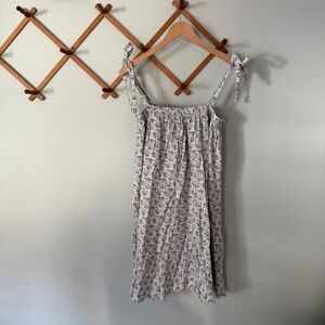 Rylee + Cru Blue Floral dress